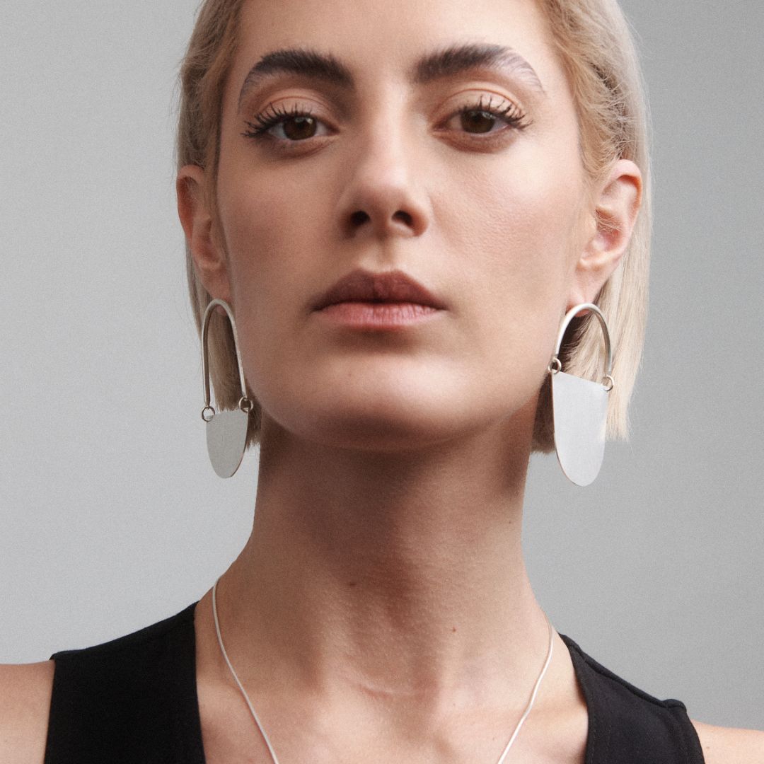 Boucles d'oreilles mapuche