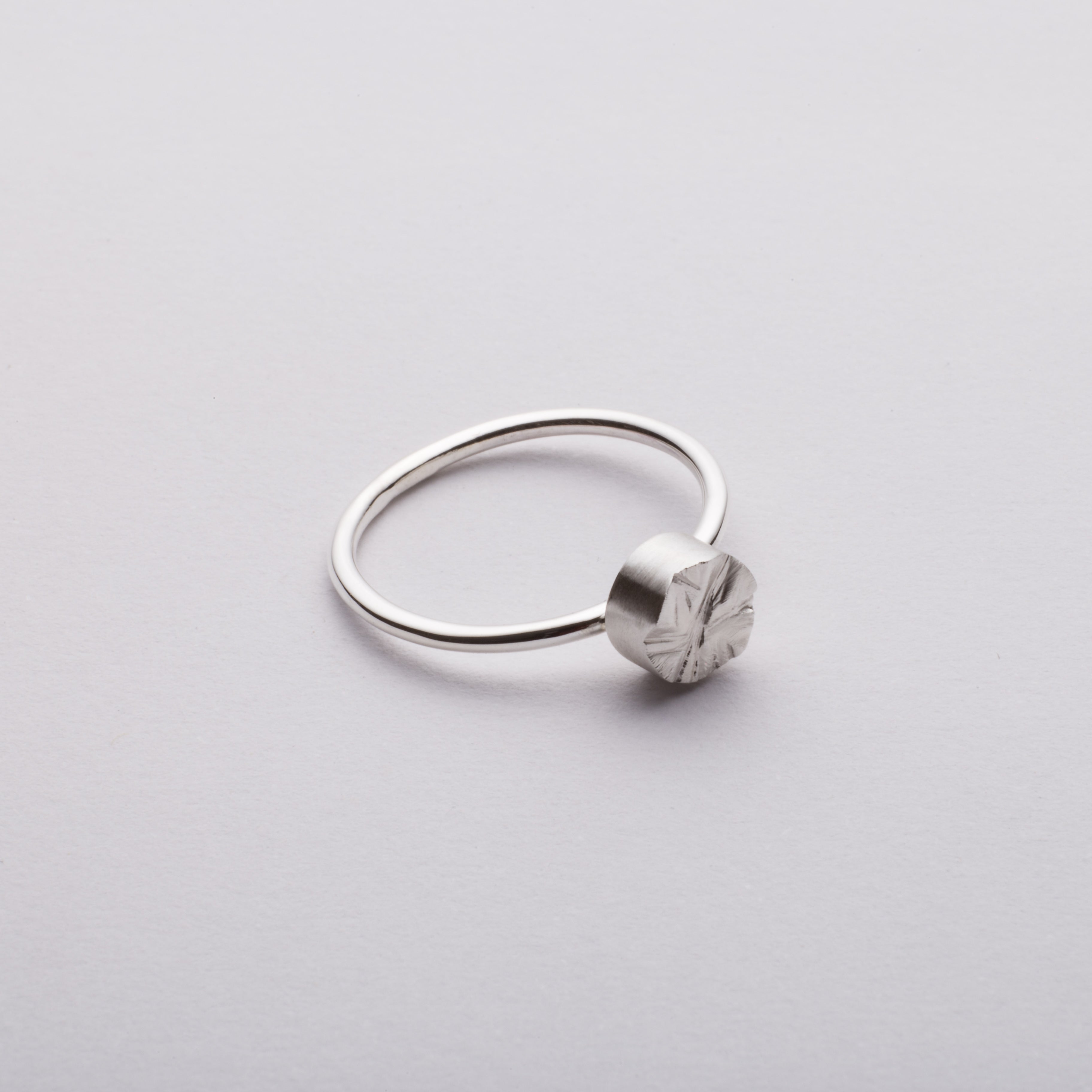 bague strass solitaire